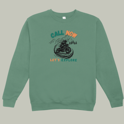 Explore Sweatshirt – Biker Adventure Edition