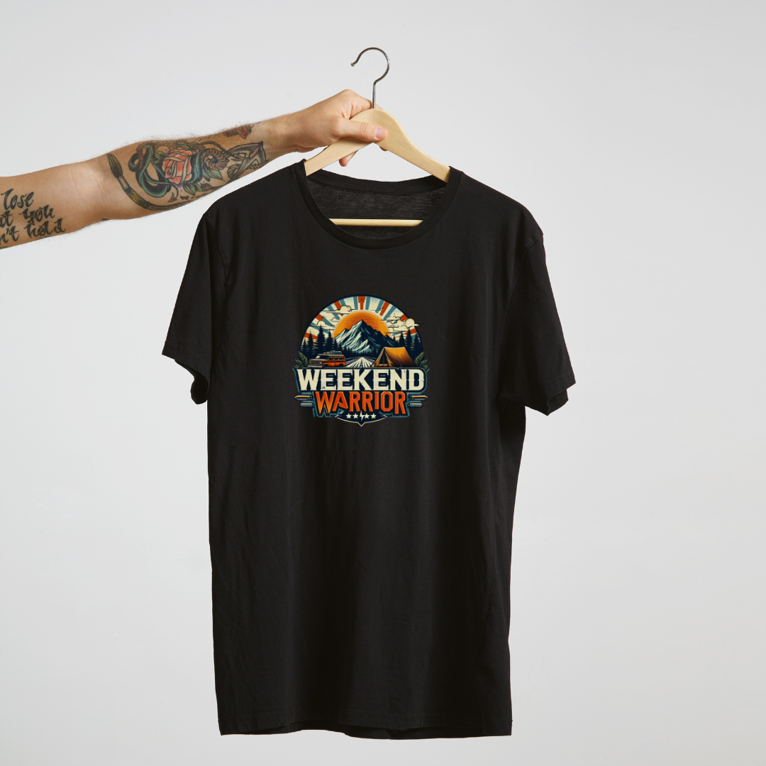 Weekend Warrior – Retro Adventure Tee