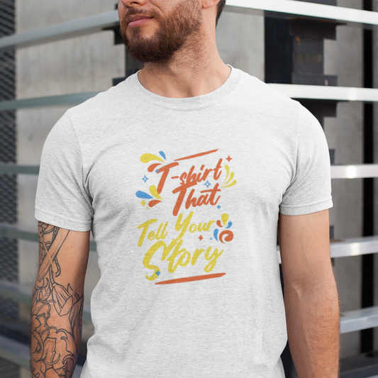 T-shirt That Tells Your Story – White Edition