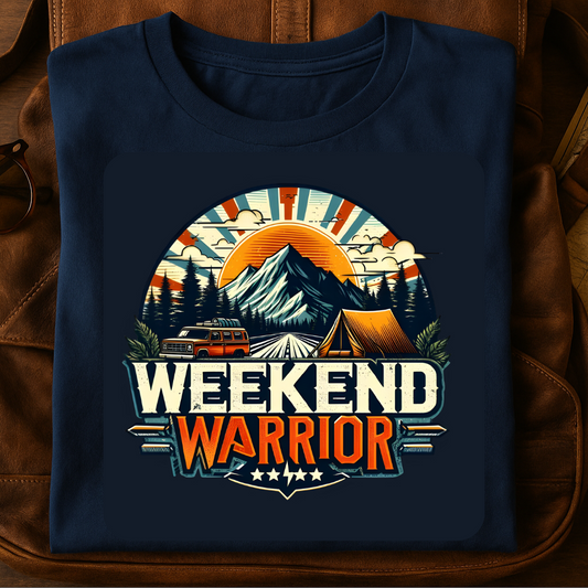 Weekend Warrior – Retro Adventure Tee